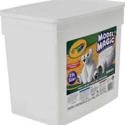 8 Pack: Crayola® 2lb. Model Magic® White Bucket