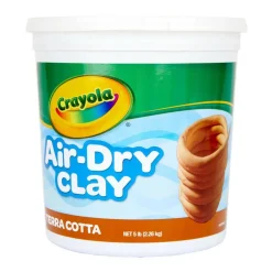 8 Pack: Crayola® 5lb. Terra Cotta Air-Dry Clay