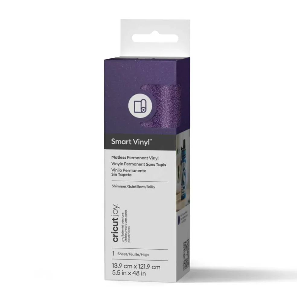 9 Pack: Cricut Joy™ Permanent Smart Vinyl™ Shimmer
