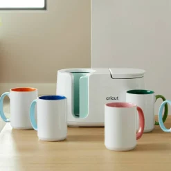 16 Pack: Cricut® 15oz. Beveled Ceramic Mug Blank