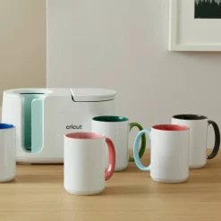 16 Pack: Cricut® 15oz. Beveled Ceramic Mug Blank