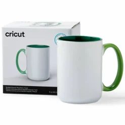 16 Pack: Cricut® 15oz. Beveled Ceramic Mug Blank
