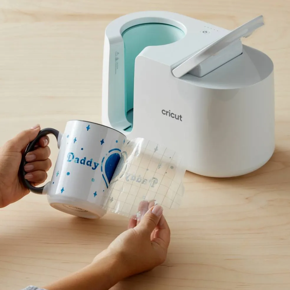 8 Pack: Cricut® 15oz. White & Gray Ceramic Mug Blank