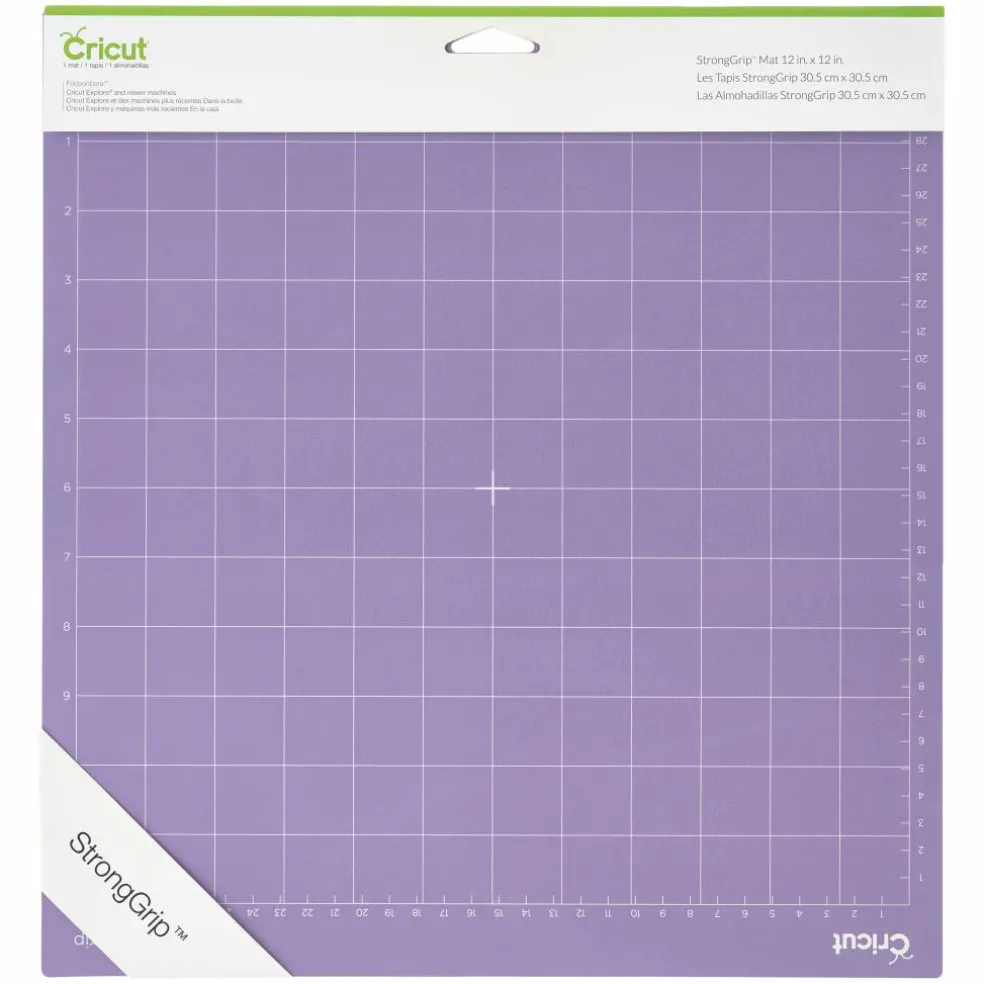 9 Pack: Cricut® StrongGrip Adhesive Cutting Mat, 12" x 12"