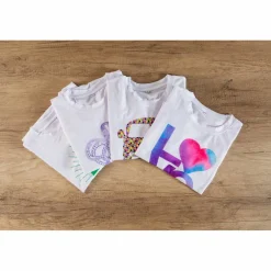 6 Pack: Cricut® White Blank Youth Crew Neck T-Shirt