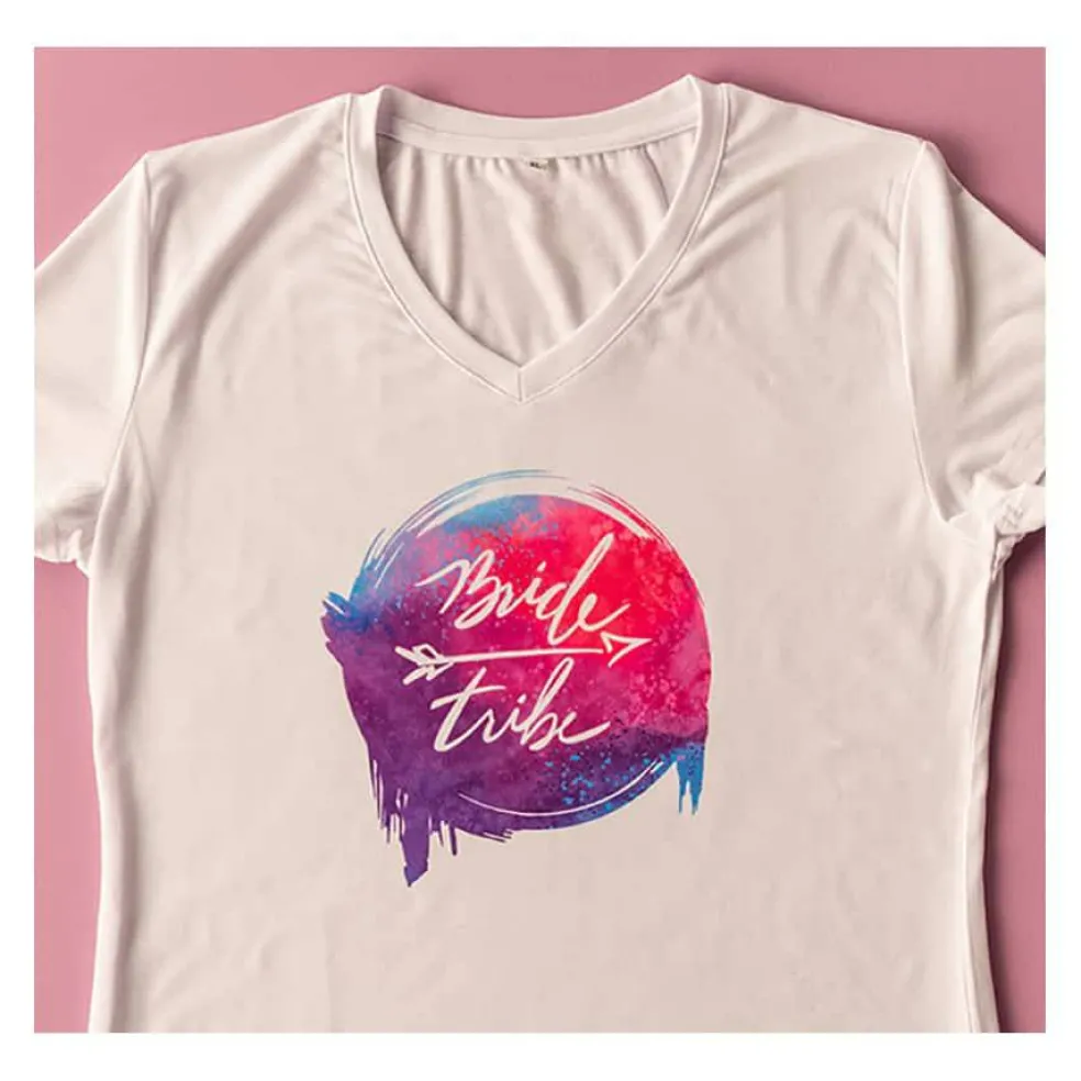 6 Pack: Cricut® Women's Blank V-Neck T-Shirt