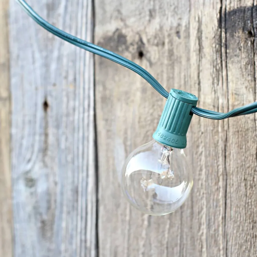 8 Pack: 16ct. Round G40 Bulb String Lights by Ashland™