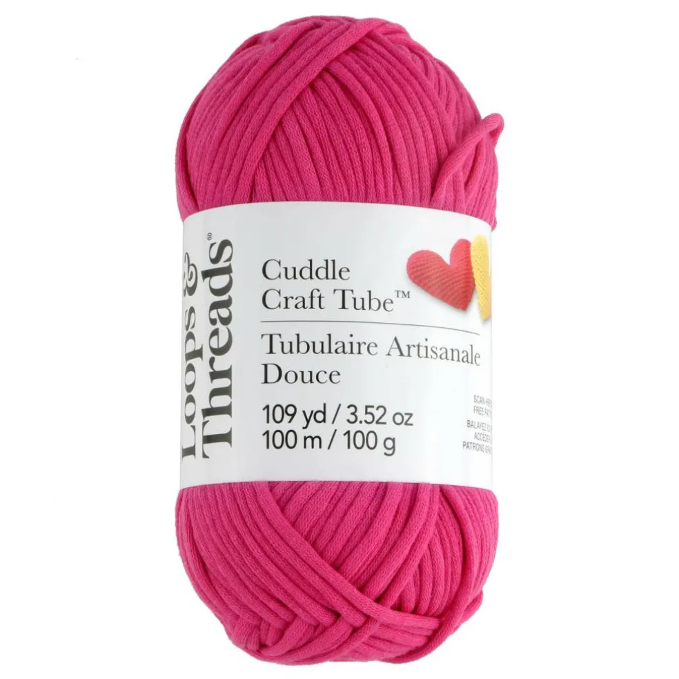 8 Pack: Cuddle Craft Tube™ Yarn by Loops & Threads®