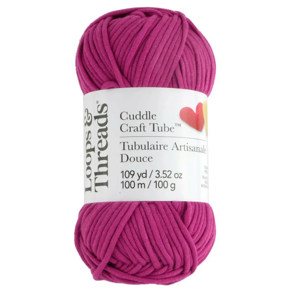8 Pack: Cuddle Craft Tube™ Yarn by Loops & Threads®