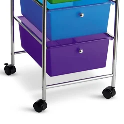 12 Pack: 5 Drawer Rolling Cart by Simply Tidy®
