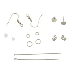 12 Pack: Earring Finding Kit by Bead Landingâ„¢