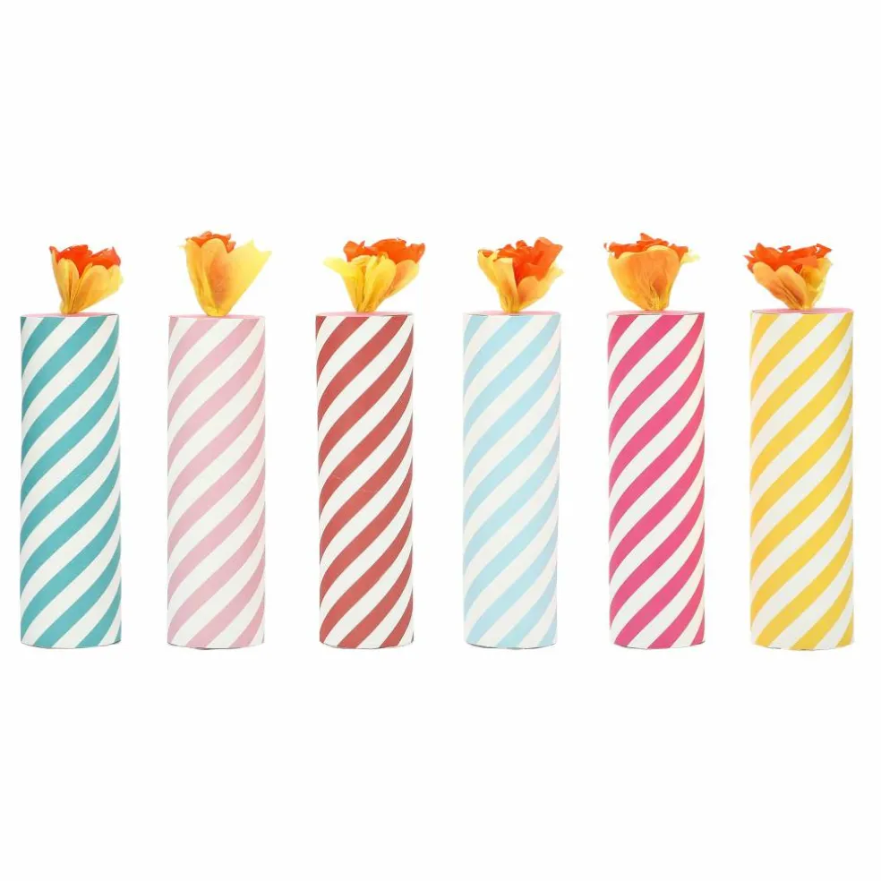 Packed Party 7" Surprised-Filled Candle Crackers, 6ct.