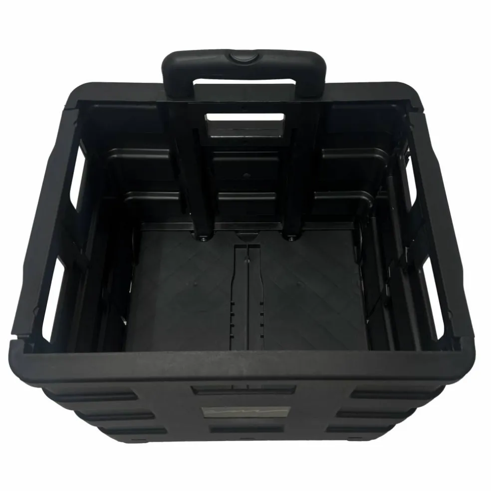 4 Pack: Everything Mary Collapsible Rolling Cart with Lid