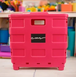 4 Pack: Everything Mary Collapsible Rolling Cart with Lid