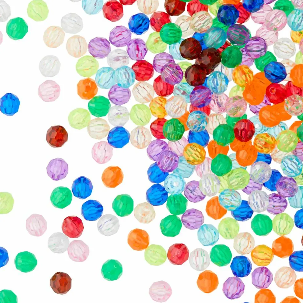 12 Pack: Faceted Acrylic Round Bead Value Pack, 8mm by Bead Landing™