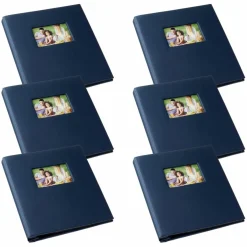 6 Pack: Faille 5 Pocket Photo Album by Recollections®