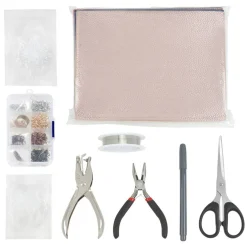 6 Pack: Faux Leather Earring Making Kit by Bead Landing™
