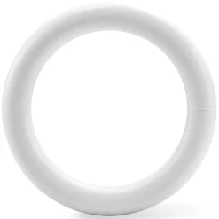 8 Pack: FloraCraft® CraftFōM Extruded Wreath White, 16