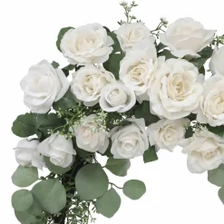 4 Pack: 6ft. Cream Rose Garland by Ashland®