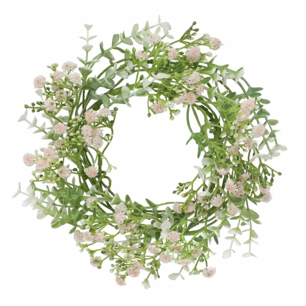 8 Pack: 5ft. Light Pink Baby's Breath Coiled Garland by Ashland®