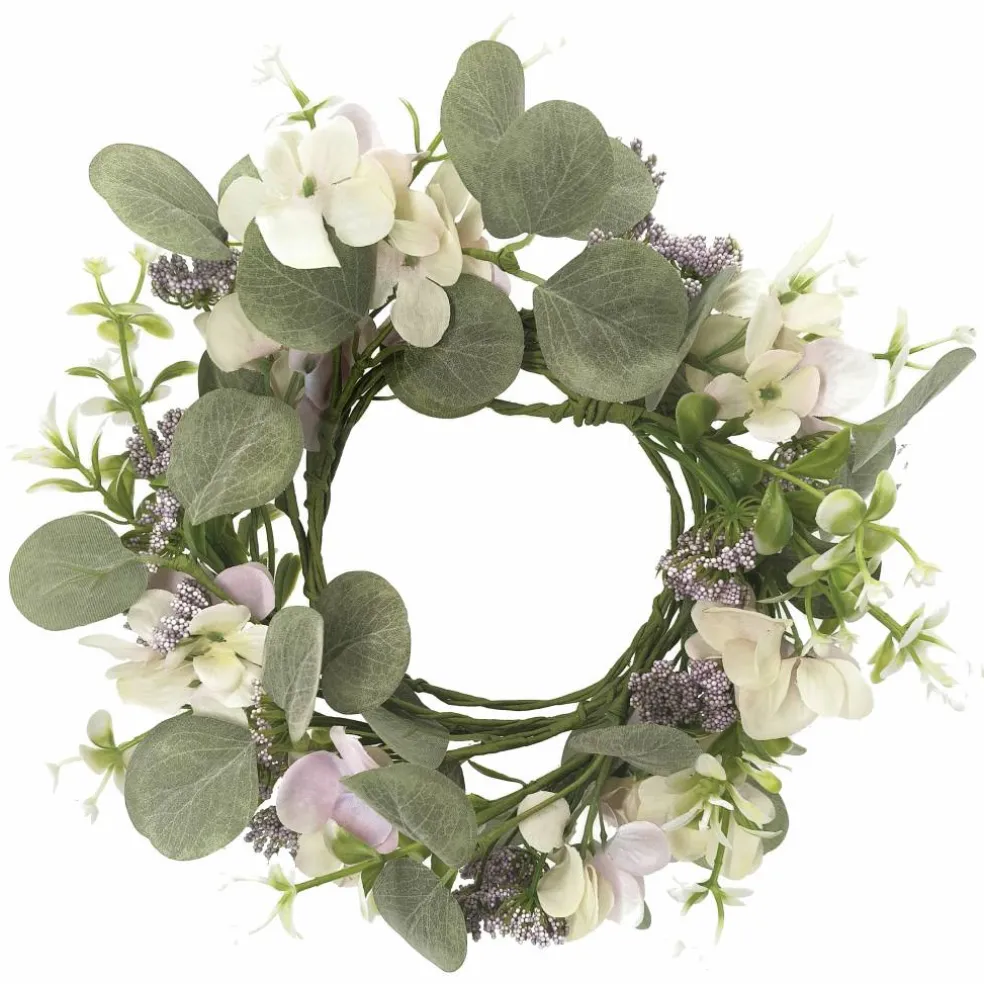8 Pack: 5ft. Purple Hydrangea Coiled Garland by Ashland®