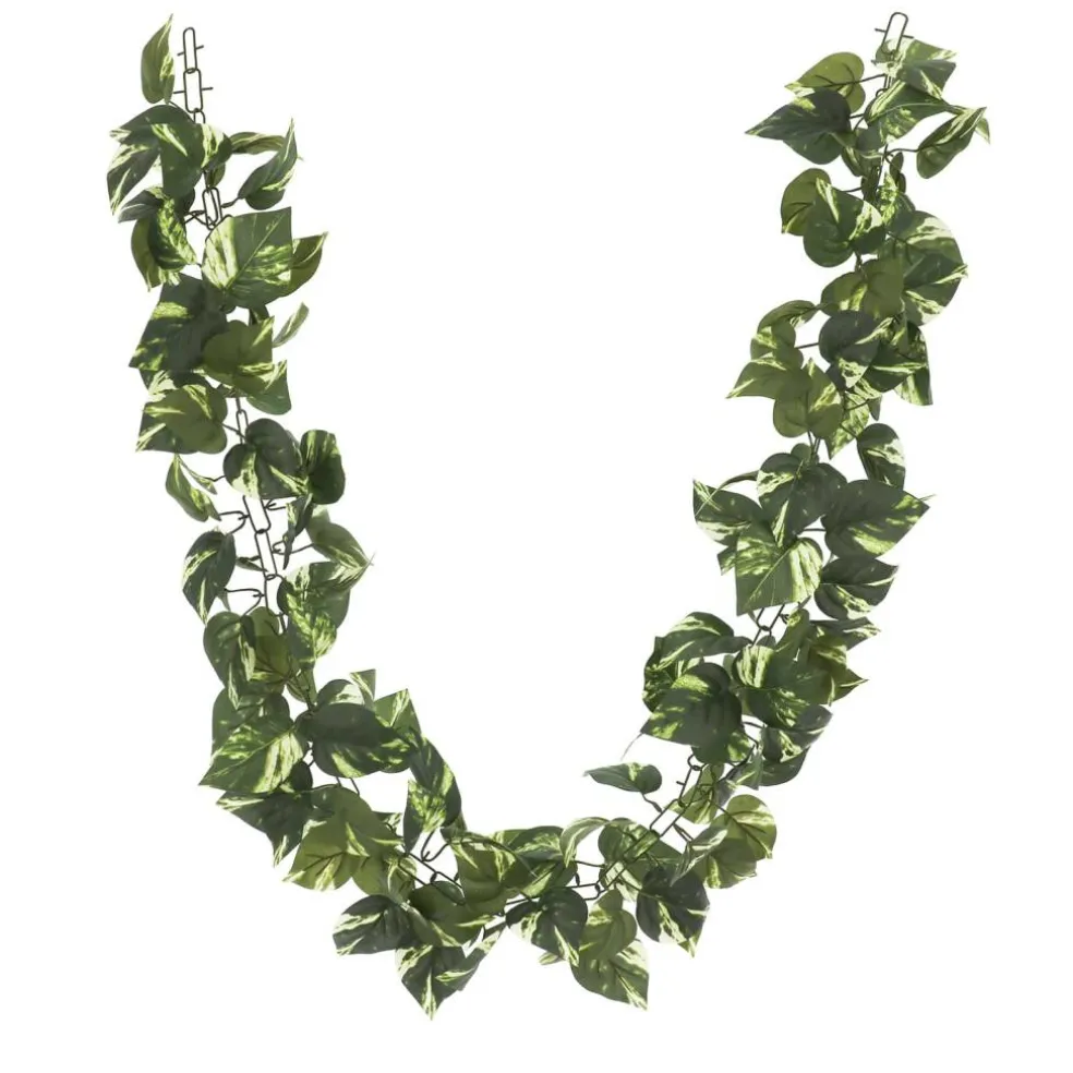 6 Pack: 6ft. Variegated Pothos Chain Garland by Ashland®
