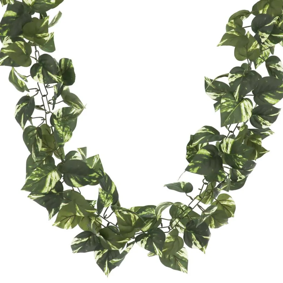 6 Pack: 6ft. Variegated Pothos Chain Garland by Ashland®
