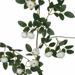 6 Pack: 6ft. White Ranunculus Garland by Ashland®