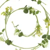 8 Pack: 5ft. White Wildflower Coiled Garland by Ashland®