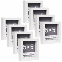 8 Pack: Fundamentals™ 5" x 5" Display Frame by Studio Décor®
