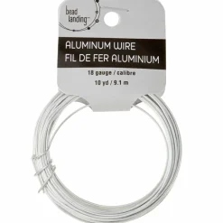 12 Pack: 18 Gauge Rhodium Aluminum Wire by Bead Landing™