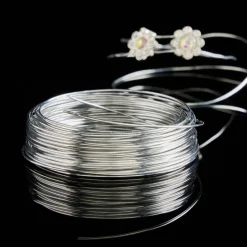 12 Pack: 18 Gauge Rhodium Aluminum Wire by Bead Landing™