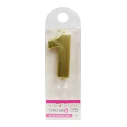 12 Pack: Gold Number Candle by Celebrate It®