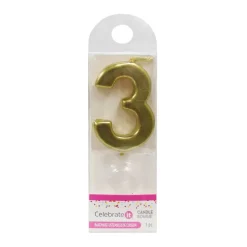12 Pack: Gold Number Candle by Celebrate It®