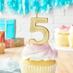 12 Pack: Gold Number Candle by Celebrate It®