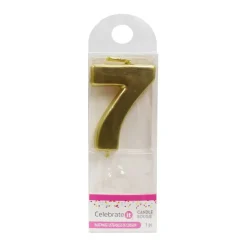 12 Pack: Gold Number Candle by Celebrate It®