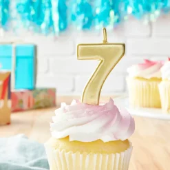 12 Pack: Gold Number Candle by Celebrate It®