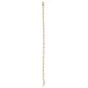 12 Pack: 7.5" Gold Paperclip Charm Bracelet by Bead Landing™