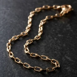 12 Pack: 7.5" Gold Paperclip Charm Bracelet by Bead Landing™