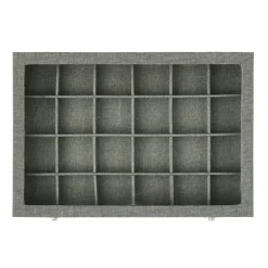 6 Pack: Gray Jewelry Tray with Lid by Bead Landing™
