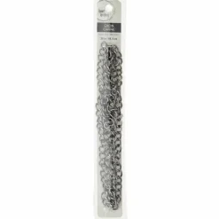 12 Pack: 36" Gunmetal Small Double Figure 8 Chain by Bead Landing™