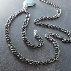 12 Pack: 36" Gunmetal Small Double Figure 8 Chain by Bead Landing™