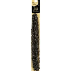 12 Pack: 96" Gun Metal Thin Curb Chain by Bead Landing™