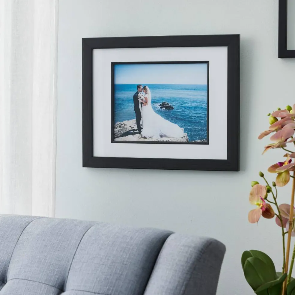 6 Pack: Home Black Studio Frame with Mat by Studio Décor®