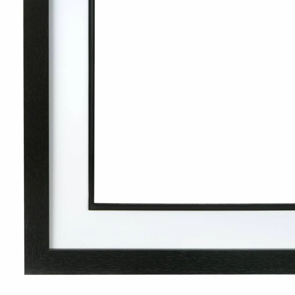 6 Pack: Home Black Studio Frame with Mat by Studio Décor®