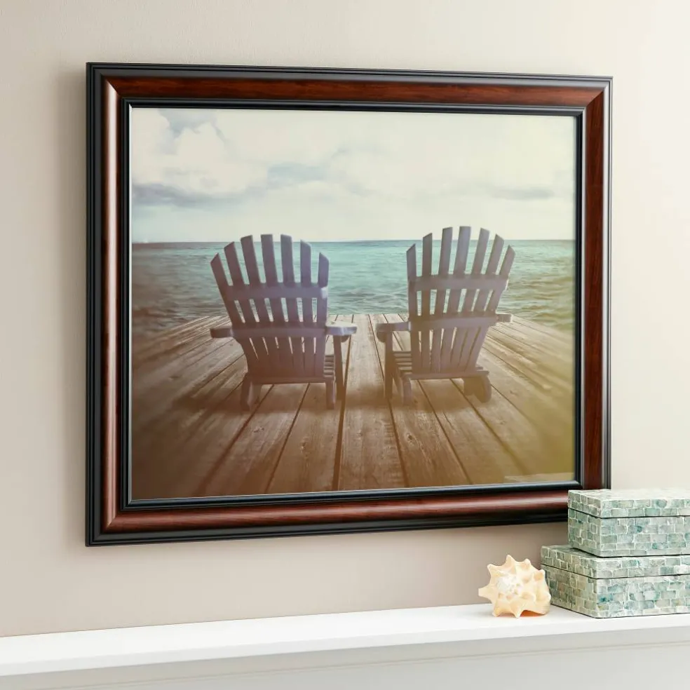 6 Pack: Home Brown & Black Wood Grain Frame by Studio Décor®