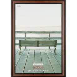 6 Pack: Home Brown & Black Wood Grain Frame by Studio Décor®