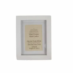 4 Pack Home Mini White Matted Tabletop Frame by Ashland®