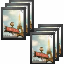 6 Pack: Home Studio Black Frame by Studio Décor®