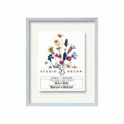 6 Pack: Home™ White Distressed Float Frame by Studio Décor®